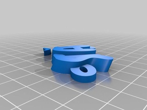 sta&scaron Anahtarlık özelleştirilmiş 3d print model - Mito3D