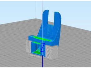 fang-style de conduits ventilation geeetech a10m 3d l'impression 3d print model - Mito3D