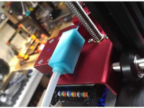 cr-10s pro filament-guide extruder coupling 3d printer accessories 3d print model - Mito3D