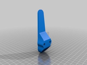 airsoft clamp-on tampão de tubo pdw estoque esporte ao ar livre 3d print model - Mito3D