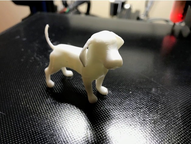 beagle dog pets 3D print model - Mito3D