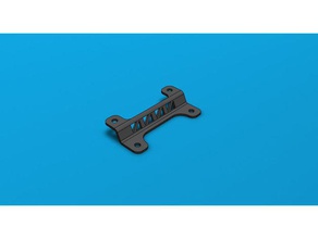 mercedes front grill mount bracket parts fix logo main print repair 3d print model - Mito3D