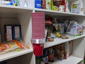 red solo cup distribuidor do agregado familiar taça de armazenamento nsfw um copo plástico 3d print model - Mito3D