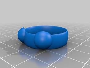 meu personalizados cat ring anéis 3d print model - Mito3D