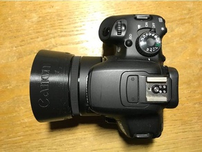canon 50mm f18 stm lens hood camera ef photography 3d print model - Mito3D