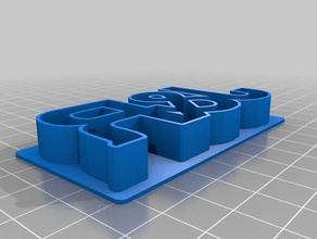 cut2 j&r mutfak yemek özelleştirilmiş 3d print model - Mito3D