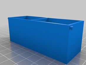 test mini konteyner 30-40-30 kaplar özelleştirilmiş 3d print model - Mito3D