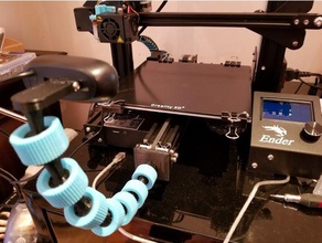 ender 3 pro eje de deslizamiento montaje 3d la impresora accesorios 3d print model - Mito3D