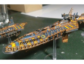 battlefleet gothic chaos grand croiseur jouet jeu accessoires 40k bfg warhammer 3d print model - Mito3D