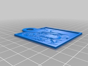 küçük meesh 2d sanat özelleştirilmiş 3d print model - Mito3D