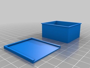 led panel box diy customized 3d print model - Mito3D