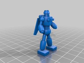 kantam robô robótica animação japonesa 3d print model - Mito3D