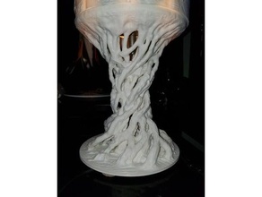 yggdrasil lamba uruks organik şey dayalı 3d baskı stand pagan 3d print model - Mito3D