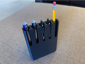 pencilpen holder backpack tool holders boxes north face pencil writing utensil 3d print model - Mito3D