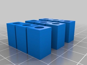square standoff electronics customized 3d print model - Mito3D