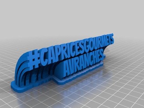 sweeping capricesgourmets office customized 3d print model - Mito3D