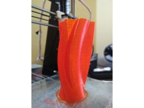 organico vaso arredamento di fiori twisted vasi 3d print model - Mito3D