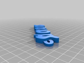 ilhas salomão chaveiros personalizado 3d print model - Mito3D
