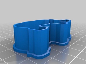 rhino lg cortador 3d la impresión de galletas rhino3d 3d print model - Mito3D