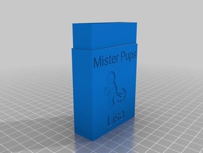 mister pups2 Spiele angepasst 3d print model - Mito3D