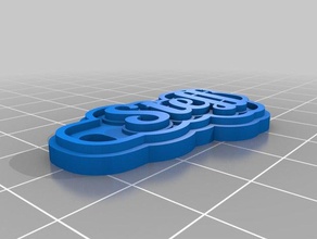 mi llavero personalizado steff llaveros 3d print model - Mito3D