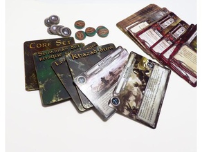 lord rings lcg se&ntildeor los anillos card organizer games esdla lotr lotrlcg sedla seor 3d print model - Mito3D