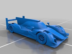 audi r18 e-tron Fahrzeuge Auto Rennwagen 3d print model - Mito3D