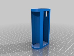 squonk bf 18650 3 d la impresión alimentador de fondo vape 3d print model - Mito3D
