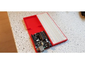 arduino prototyping board electronics case mega uno dyi prototype 3d print model - Mito3D