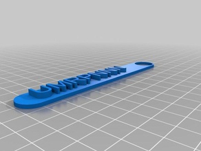 meena keychains customized 3d print model - Mito3D