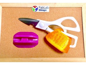 multi scissors assist kitchen dining 3d print model - Mito3D