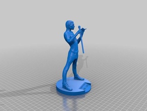 freddie mercury collage personas la reina 3d print model - Mito3D