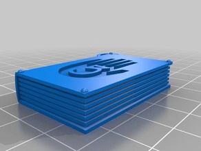 yerçekimi Şelalesi aksesuarlar bibelot çekicilik kolye sız biblo 3d print model - Mito3D