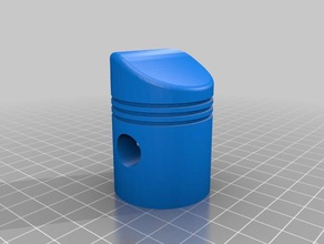 fancy piston engineering 3d print model - Mito3D