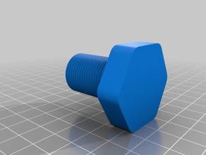 bolt+screw parts bolt action key 3d print model - Mito3D