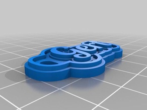 gert Anahtarlık özelleştirilmiş 3d print model - Mito3D