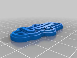 bujan sinais logotipos personalizado 3d print model - Mito3D