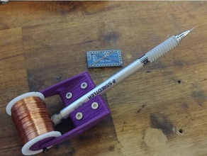 mechanical enamel copper pen electronics pencil 3d print model - Mito3D