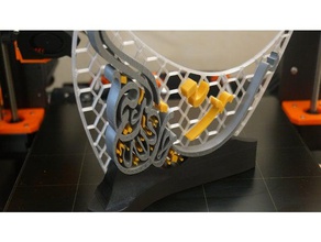 subhana allah calligraphi&eacute arabe decoración Impresora 3d caligrafía árabe prusa i3 mk3 stand 3d print model - Mito3D