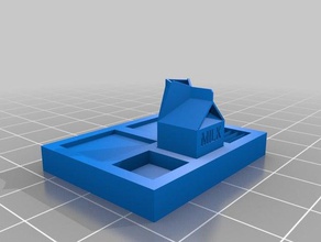roblox la vie en prison set plateau de nourriture l'art 3d print model - Mito3D