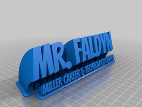 faldyn2 ofis özelleştirilmiş 3d print model - Mito3D