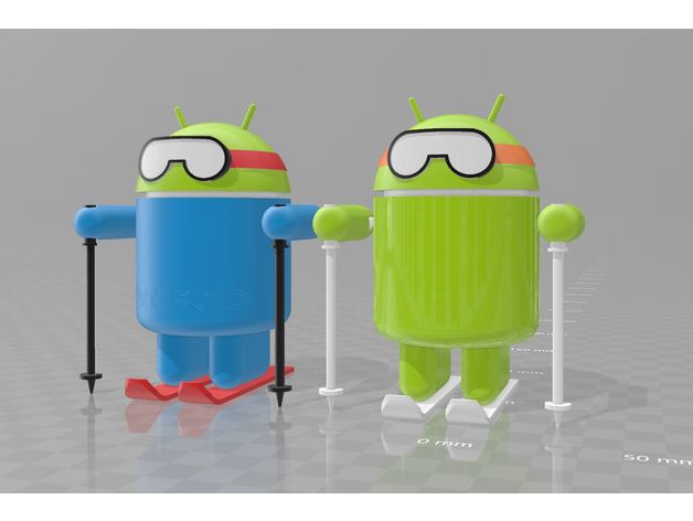 android robot kayak oyuncak oyun aksesuarlar ayarlanabilir şekil 3D print model - Mito3D