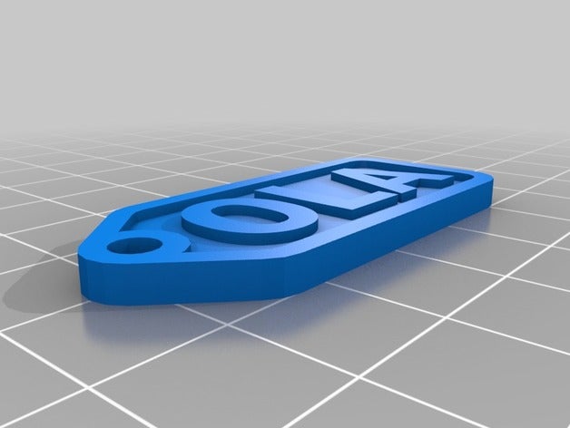 ola las monedas insignias personalizado 3D print model - Mito3D