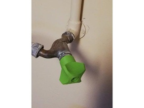 handle water tap replacement parts 3d print model - Mito3D