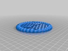 my customized speaker grid name audio 3d print model - Mito3D