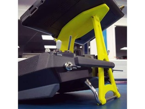 suporte ecran taranis qx7 3d impressão drone fpv 3d print model - Mito3D