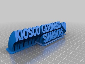 kiosco office personalizado 3d print model - Mito3D