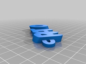 key ring rato keychains customized 3d print model - Mito3D
