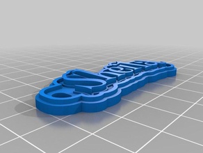 sheila nametag keychains customized 3d print model - Mito3D