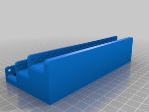 dremel bit holder no support tool holders boxes 3d print model - Mito3D